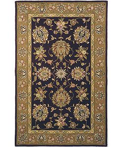 Handmade Traditions Tabriz Red/ Gold Wool And Silk Rug (6 X 9) (RedPattern: OrientalMeasures 0.5 inch thickTip: We recommend the use of a non skid pad to keep the rug in place on smooth surfaces.  Professional cleaning is recommended.All rug sizes are app