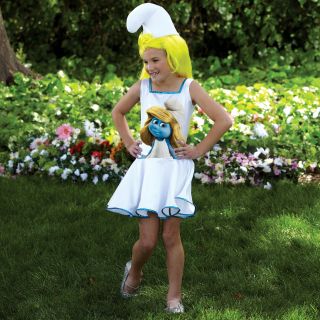 The Smurfs   Smurf Dress Kids Costume