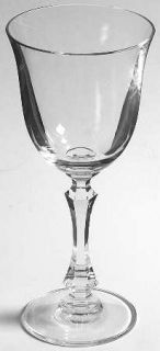 Towle Kirkland Wine   Clear, Plain Bowl,Multisided Stem