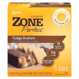 ZonePerfect Fudge Graham Nutrition Bars   5 Count