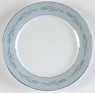 Seyei Silver Wheat Bread & Butter Plate, Fine China Dinnerware   Silver Wheat On