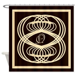 Coffee and Cream Abstract Shower Curtain  Use code FREECART at Checkout