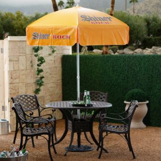 Shiner Bock 6 ft. Patio Umbrella Multicolor   USB.BH