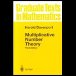 Multiplicative Number Theory