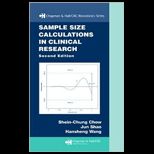 Sample Size Calc. in Clinical Research