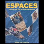 Espaces   With 3 CDs and Workbook