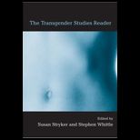 Transgender Studies Reader
