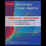 Elementary Linear Algebra (Looseleaf)