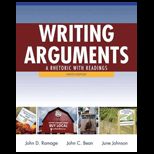 Writing Arguments: Rhetoric With Readings Text Only