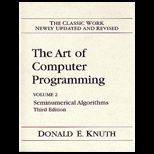 Art of Computer Programming : Seminumerical Algorithms Volume II