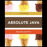 Absolute Java With Access