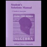 Elementary and Intermediate Algebra   Student Solution Manual