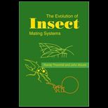 Evolution of Insect Mating Sysytem
