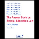 What Do I Do When  Special Education Law