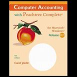 Computer Accounting With Peachtree Complete for Microsoft Windows