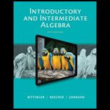 Intro. and Intermediate Algebra   With Mymathlab