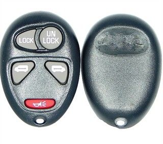 5 Button Chevrolet, Pontiac, Oldsmobile Minivan Remote Replacement case L2C0007T