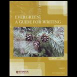 Evergreen A Guide for Writing  (Custom)