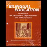 Edbm 170: Bilingual Education (Looseleaf) (Custom)