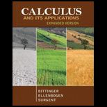 Calculus and Its Applications, Expanded Pkg.