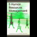 E Human Resource Management : Managing Knowledge People