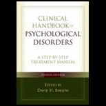 Clinical Handbook of Psychological Disorders Step by Step Treatment Manual