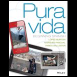 Pura Vida: Beginning Spanish  With CD