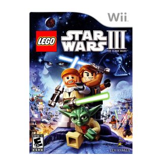 Nintendo Wii Lego Star Wars III: Clone Wars Video Game