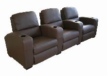 Arena Home Theater Seats Brown