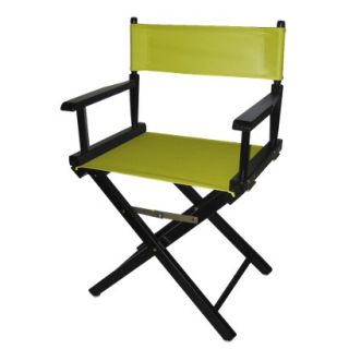Directors Chair: Directors Chair   Black Frame, Yellow Canvas