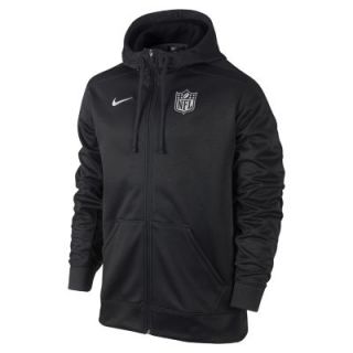 Nike Shield Nailhead Full Zip (NFL Draft) Mens Training Hoodie   Anthracite