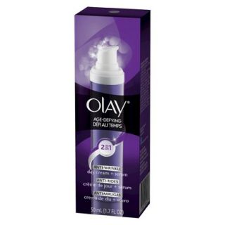 Olay Age Defying 2 in 1 Anti Wrinkle Day Cream + Serum   1.7 oz