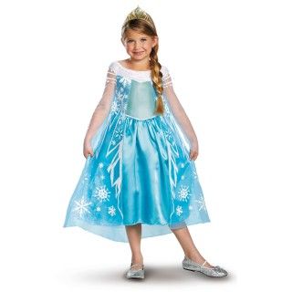Disney Frozen Deluxe Elsa Toddler / Child Costume