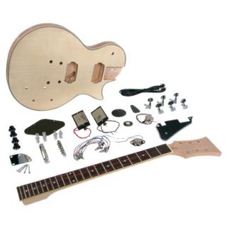 SAGA Natural LC Style Elec Guitar Kit