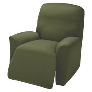 Jersey Large Recliner Slipcover   Forest
