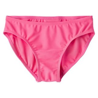 Girls Hipster Bikini Swim Bottom   Pink L