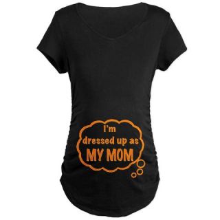 CafePress Halloween Costume REVISED Maternity Dark T Shirt