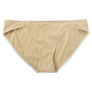 JKY By Jockey Womens Cotton Stretch Bikini   Toasted Beige 5