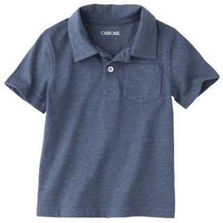 Cherokee Infant Toddler Boys Short Sleeve Polo   Indie Blue 5T