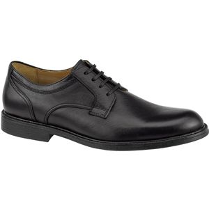 Johnston & Murphy Mens Cardell Plain Toe Black Shoes, Size 10 WW   20 0525
