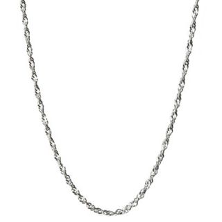 Sterling Silver Singapore Chain   18