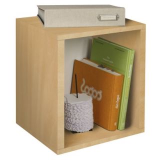 Storage Cube: Way Basics Eco Modern Storage Cube Plus, Cedar Wood Grain