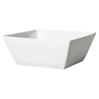 Threshold Square Rim Bowl Set of 4   White