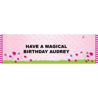 Fairy Personalized Birthday Banner