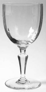 Baccarat Naples Tall Water Goblet   Optic Bowl