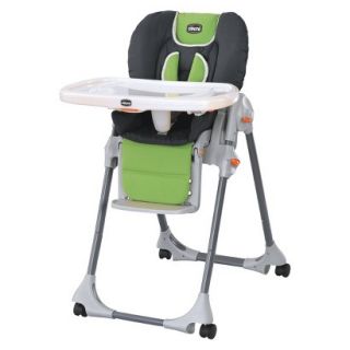 Chicco Green Polly Double Pad Highchair   Midori