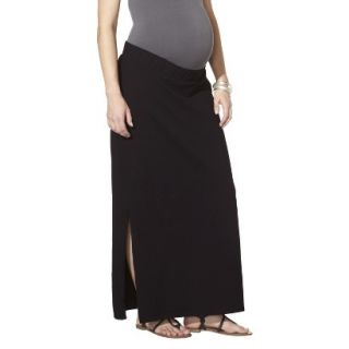 Liz Lange for Target Maternity Knit Maxi Skirt   Black XS