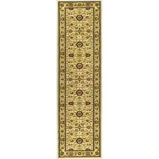 Lyndhurst Collection Majestic Ivory/ Ivory Runner (23 X 20)