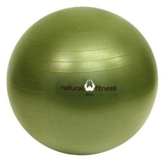 Natural Fitness 300 lb Burst Resistant Exercise Ball   Olive (65 cm)