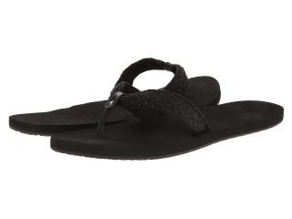 Reef Mallory Scrunch Womens Sandals (Black)